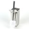 Toilet Brush Holder, Square, Polished Chrome